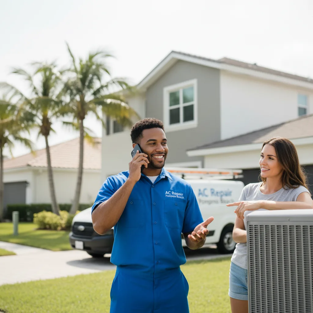 AC Repair Pompano Beach customer support in Lacon